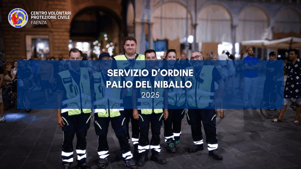 Servizio d’ordine – Palio del Niballo 2025