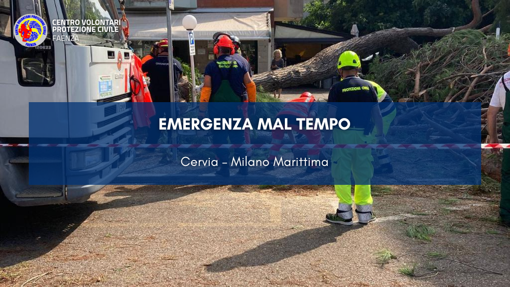 Emergenza Cervia – Milano Marittima