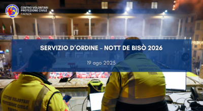 Servizio d’ordine – Nott de Bisò 2026